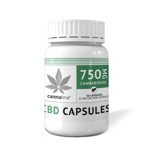 Capsulas Cannaline 750 mg CBD