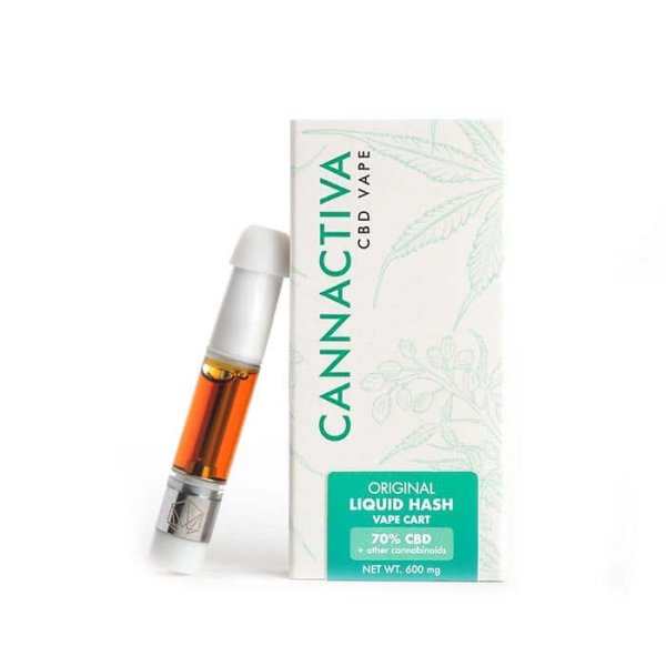 Cartucho Cannactiva 70% CBD Liquid Hash 1ml