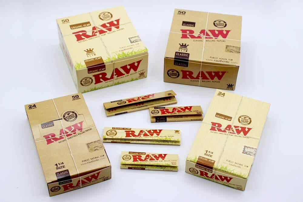 raw papeles marca