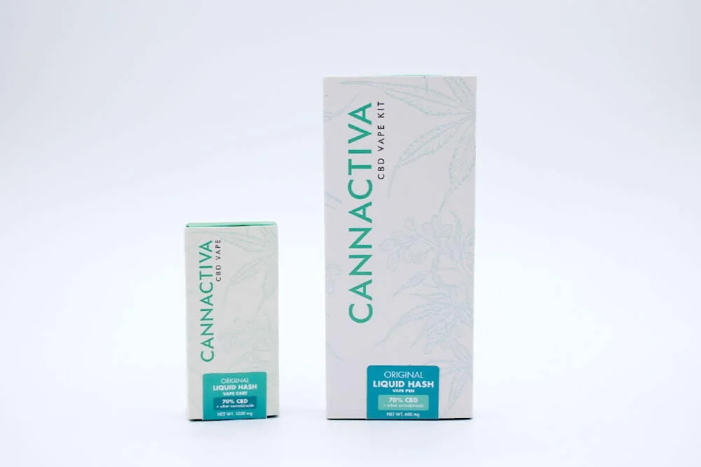 Kit vaper CBD con cartucho concentrado y batería recargable