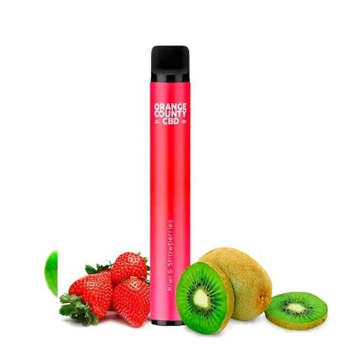 Orange County CBD Vape Kiwi & Strawberries 250mg CBD + CBG