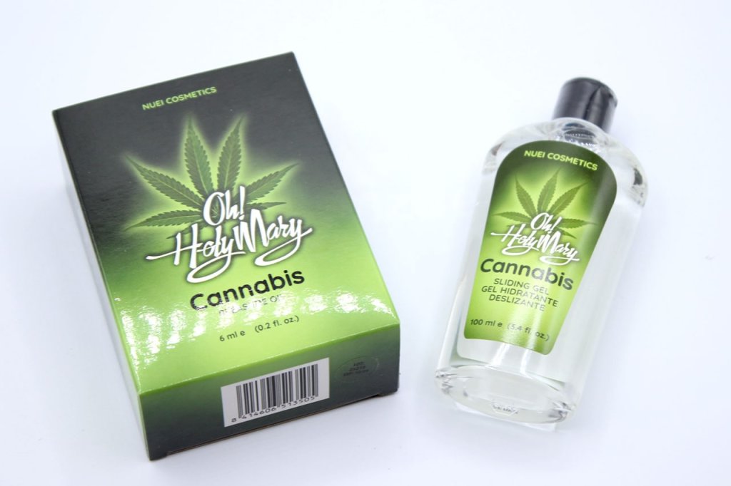 Lubricante CBD Oh! Holy Mary 100ml con textura ligera y fórmula natural
