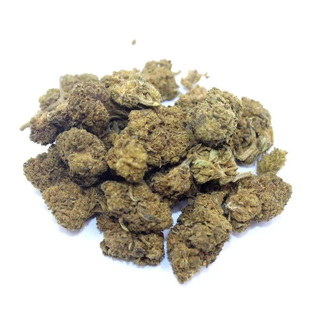 el color de los cogollos de cbd