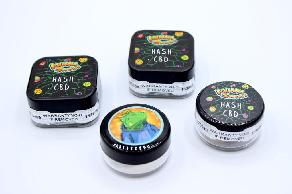 Golden Hash CBD Iguana Smoke – resina premium con alto contenido en CBD