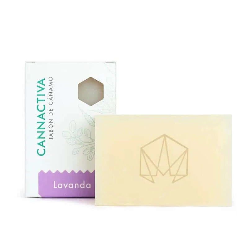 Jabon de Canamo y Lavanda Cannactiva