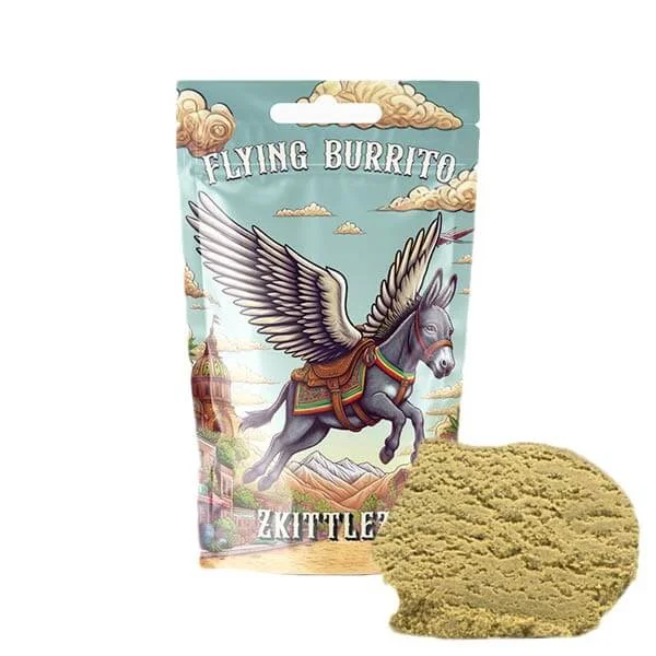 Zkittlez Flying Burrito HaSH CBD