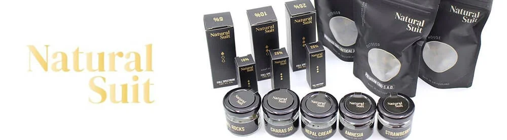 Aceite CBD 10% Natural Suit – espectro completo sin THC