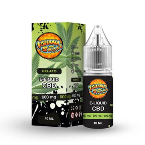 CBD E-Liquid Iguana Smoke Gelato 100 mg