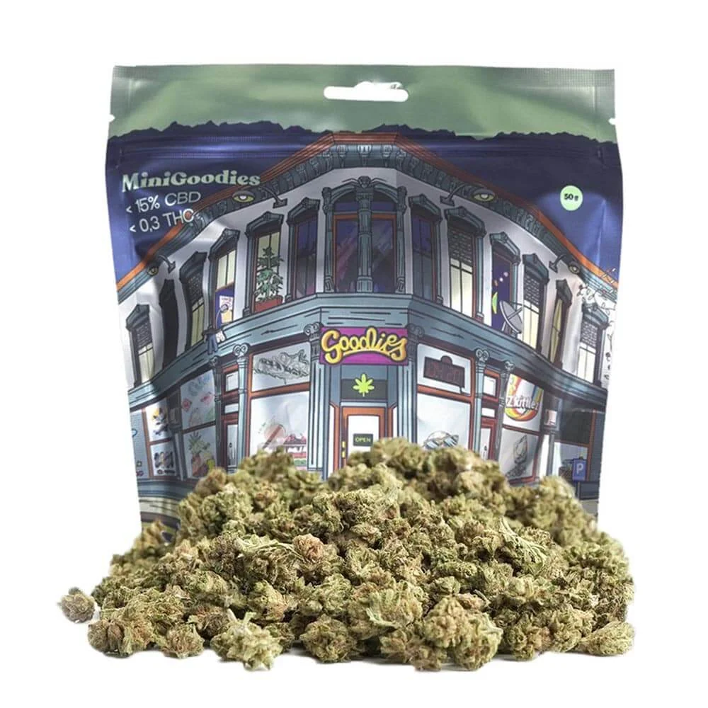 Goodies CBD Small Buds 50g - Farma CBD