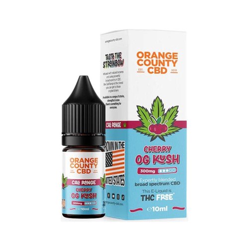 Orange County CBD E-líquido Cherry OG Kush CBD 300 mg 10 ml