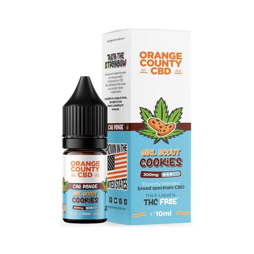 Orange County CBD E-líquido Girl Scout Cookies CBD 300 mg 10 ml