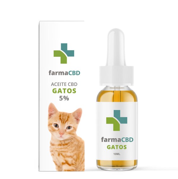 Aceite de CBD para Gatos sabor Salmón 5% de Farma CBD