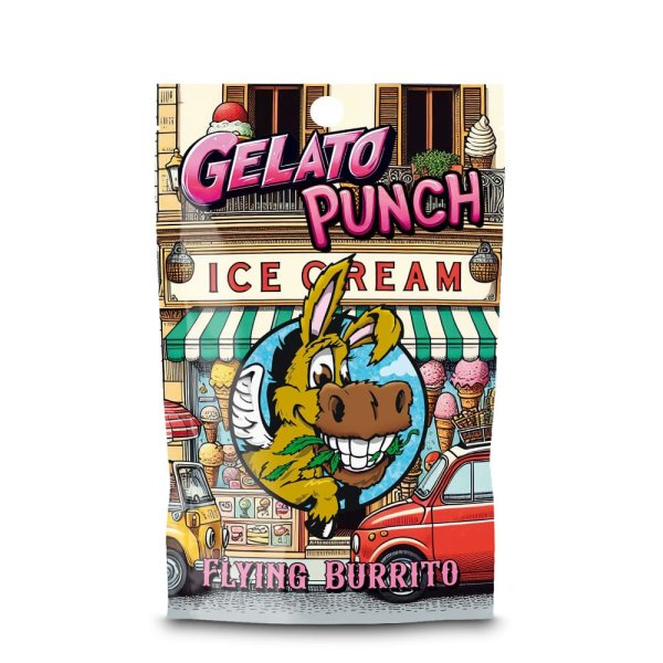 Gelato Punch Flying Burrito