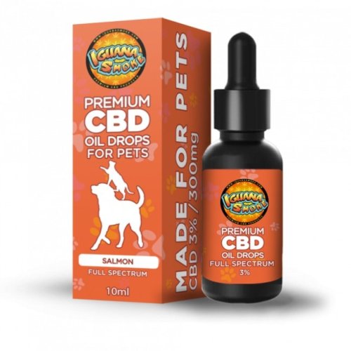 Aceite CBD Mascotas 3% Iguana Smoke 10ml