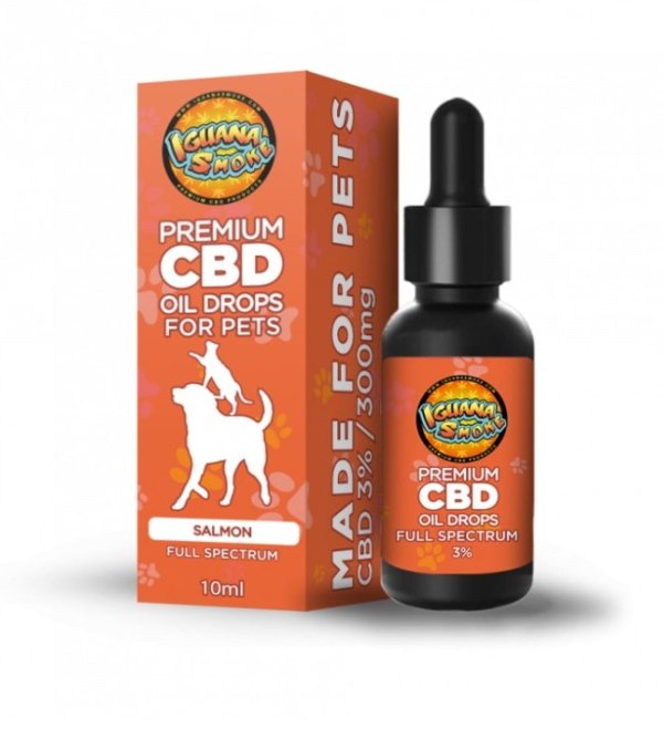 Aceite CBD Mascotas 3% Iguana Smoke 10ml