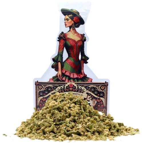 Trim CBD La Cordobesa con silueta flamenca