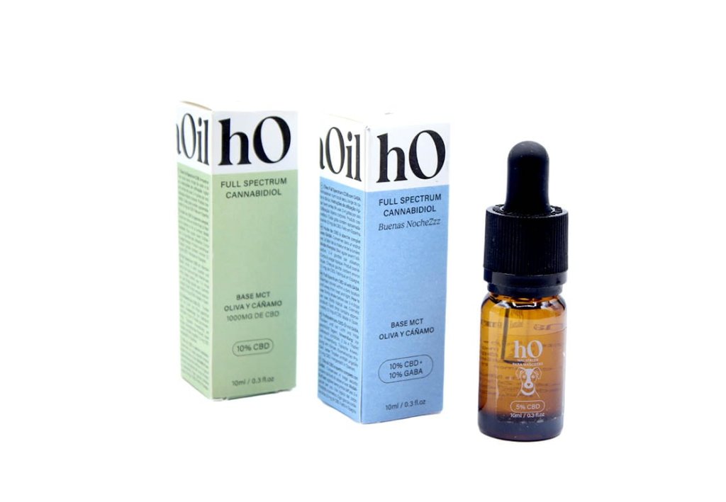 Aceites hO Oil con CBD full spectrum en distintos formatos