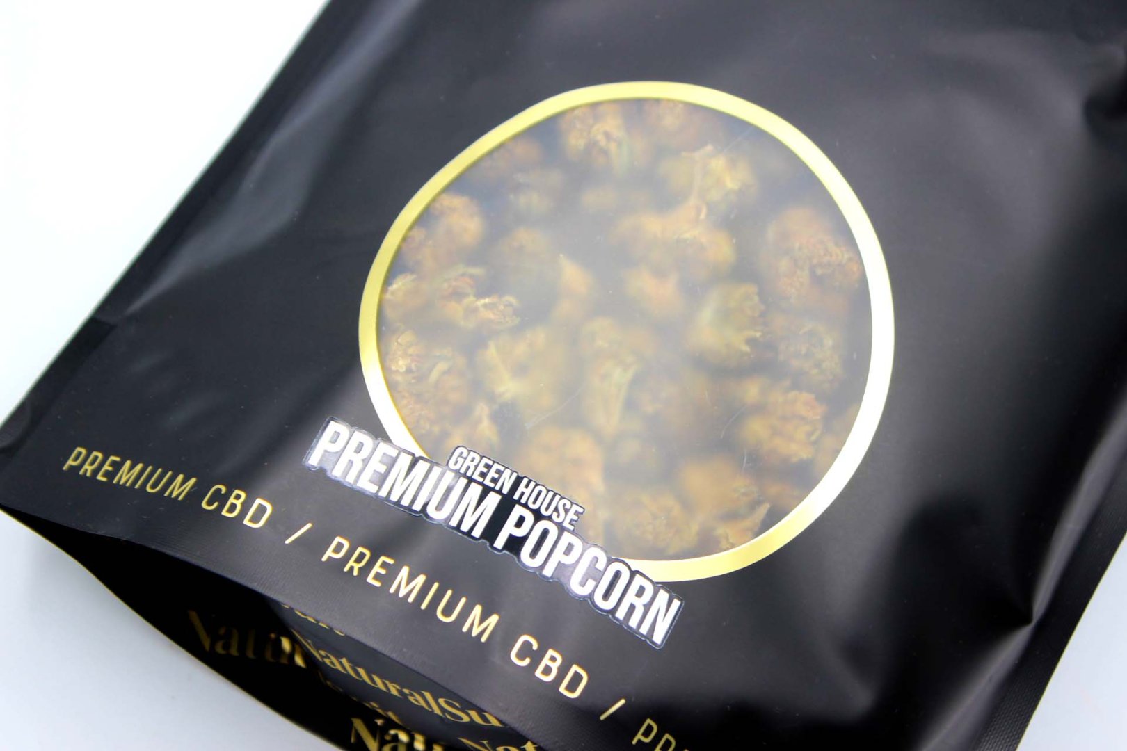Flores de CBD Premium Popcorn Natural Suit 100g