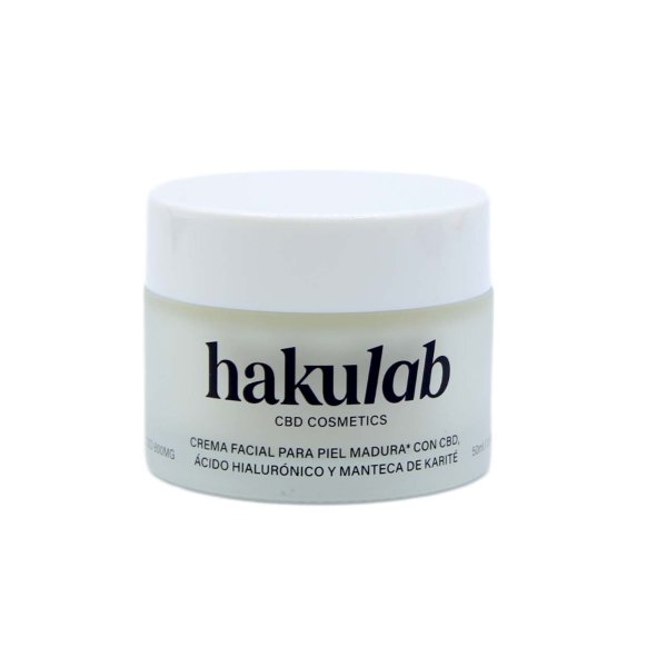 Hakunalab Crema facial antiarrugas pieles maduras CBD - Imagen 5