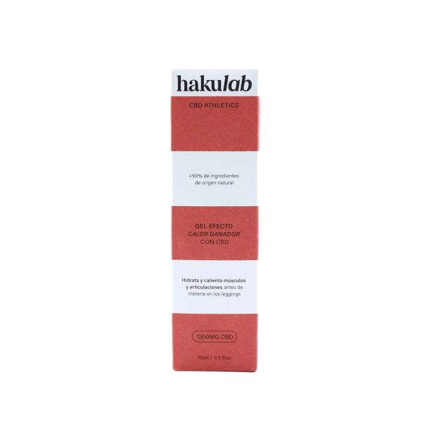 Hakunalab Gel Corporal Efecto Calor con CBD 75ml - Imagen 2