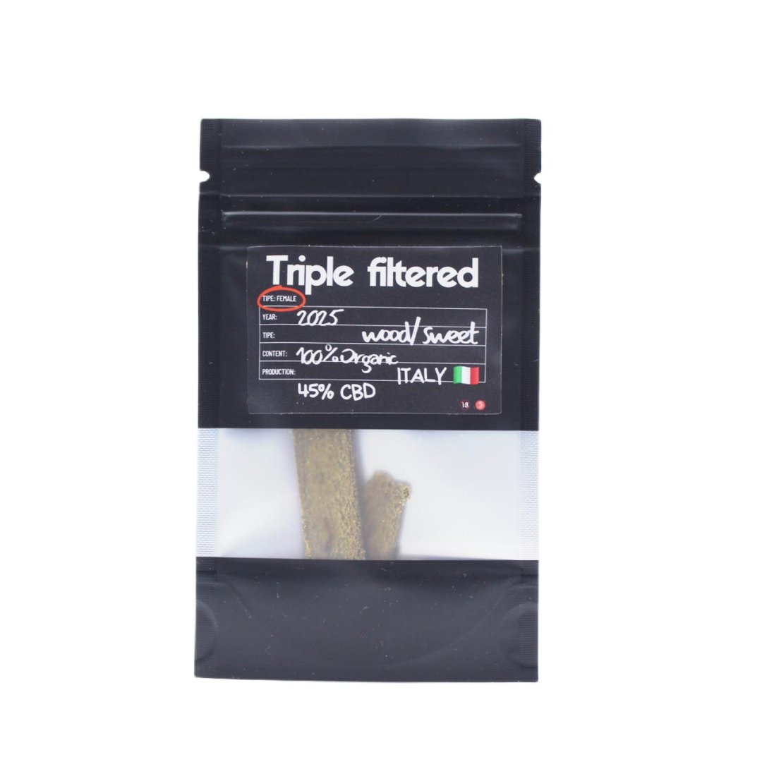 Triple Filter Hash CBD The Green Muse