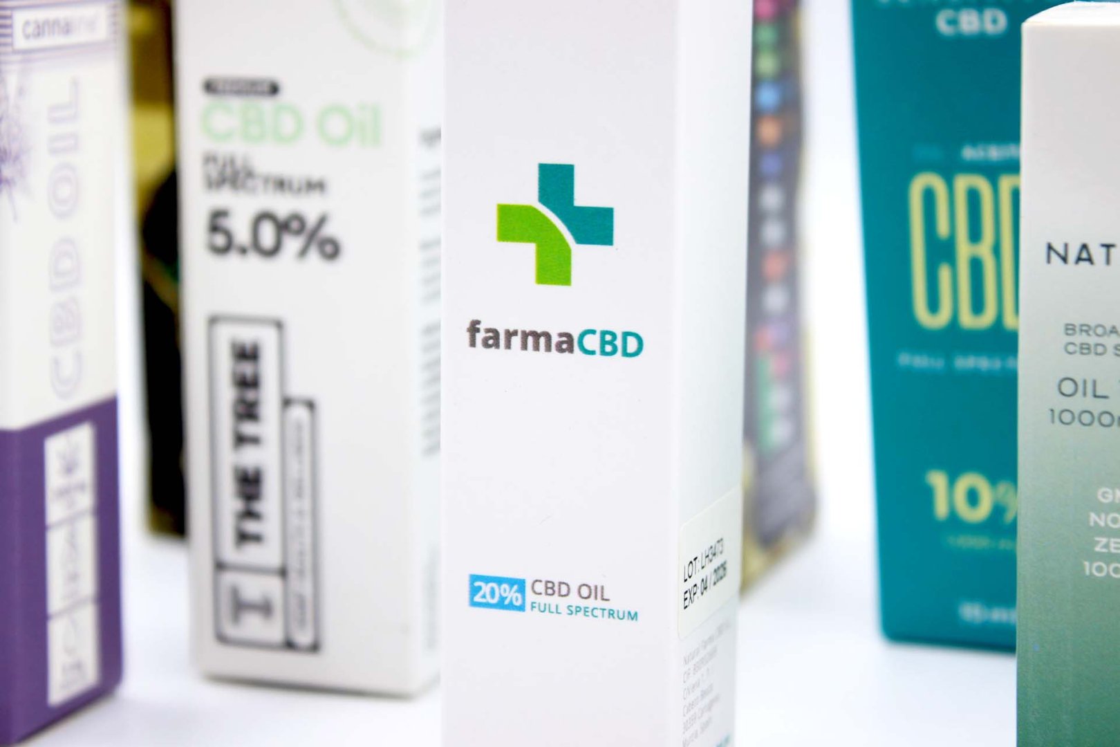 Gotero aceite CBD Farma CBD 20% espectro completo certificado