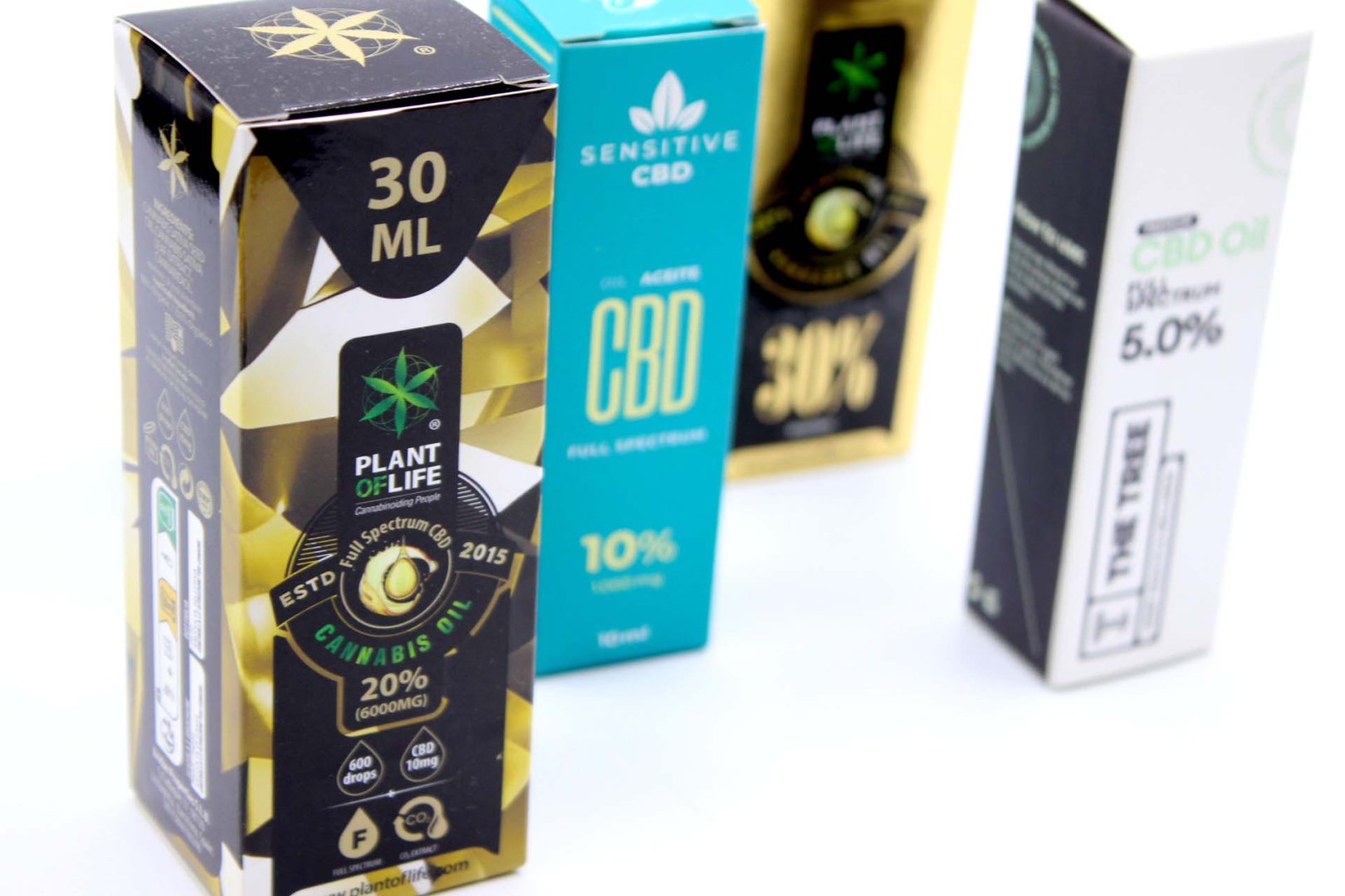 Aceites CBD full spectrum y broad spectrum de marcas premium en Farma CBD