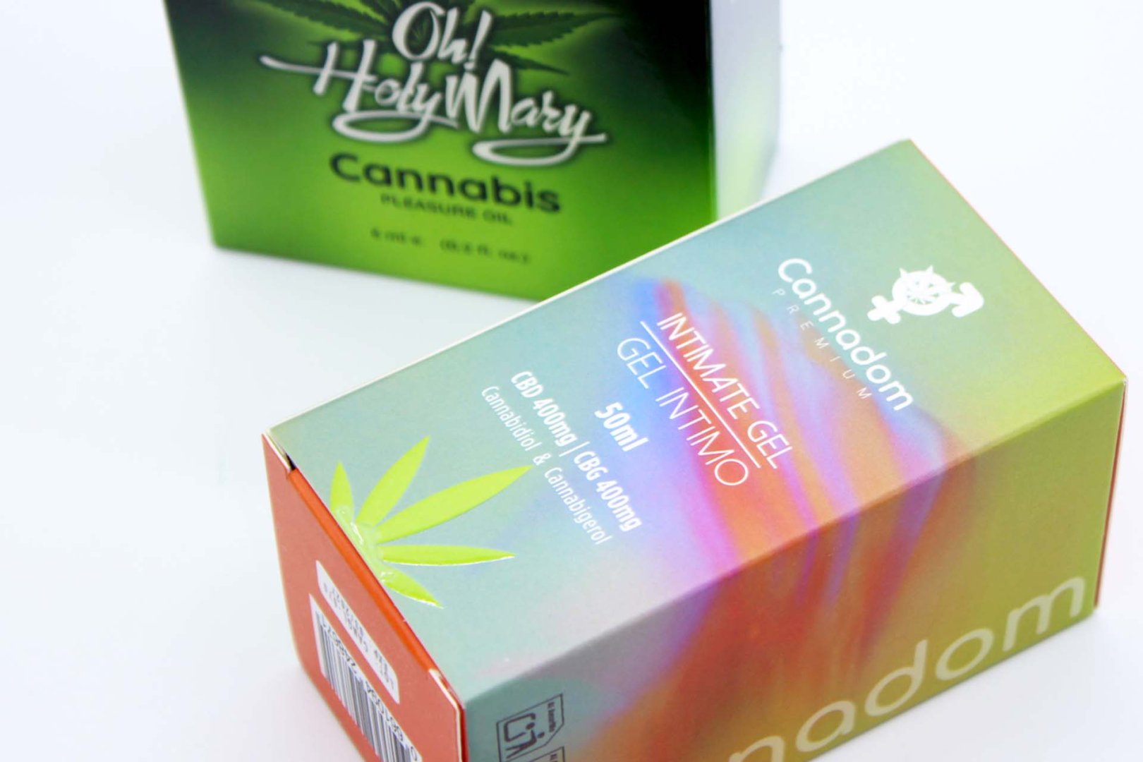 Lubricantes CBD con envase dosificador – Cosmética segura