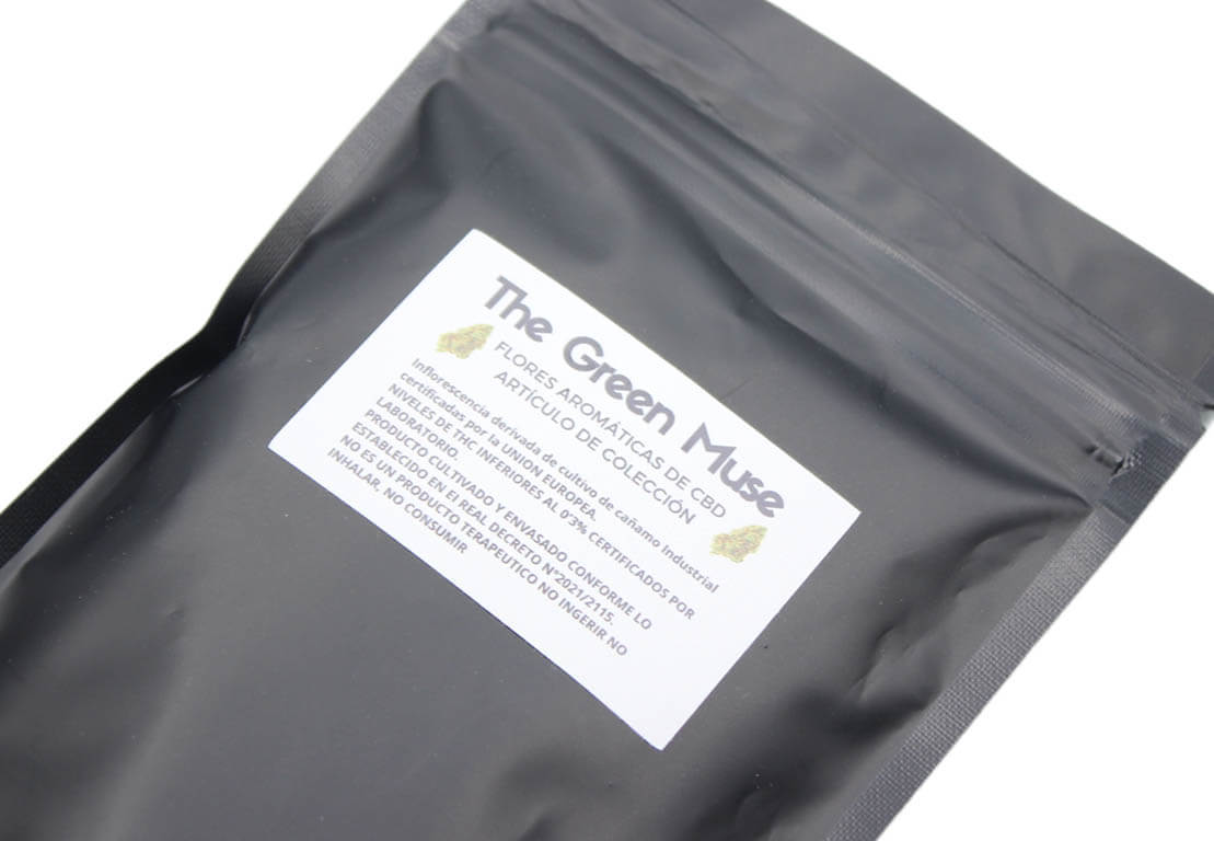 flores de cbd de la marca the green muse