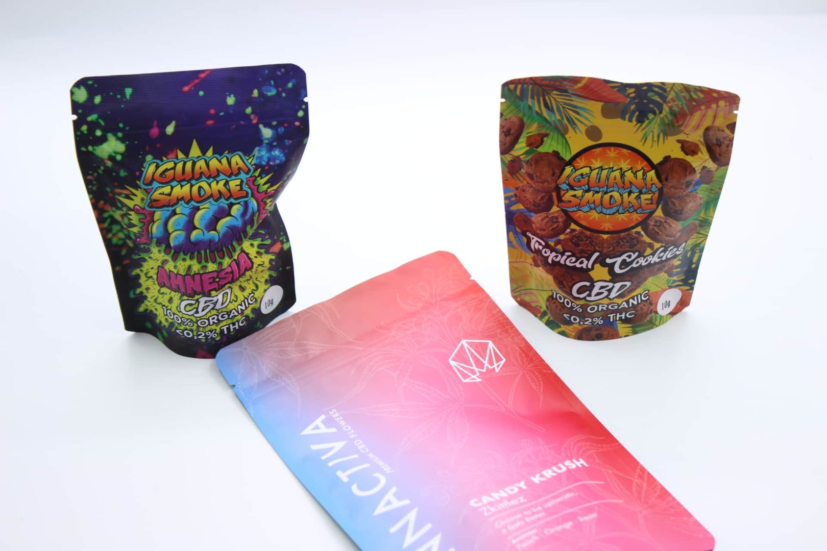 Iguana Smoke Amnesia – flor CBD orgánica