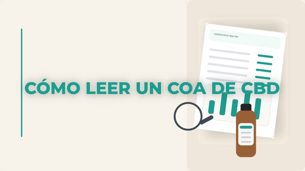 Cómo leer un COA de CBD en un certificado de análisis visual