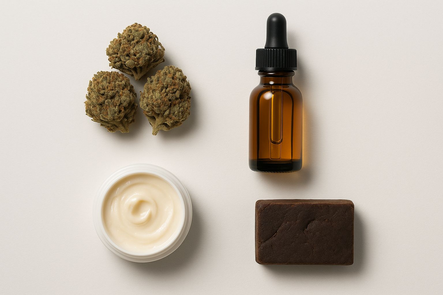 Tipos de productos CBD | Farma CBD Qué es el CBD y tipos de productos CBD: flores, aceite, crema y resina