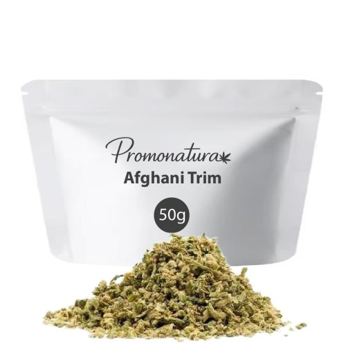 Afghani Trim Promonatura 50g - recortes Trim CBD de cultivo europeo