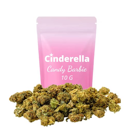 Candy Barbie Small Buds Cinderella 10g - cogollos pequeños CBD de cultivo europeo