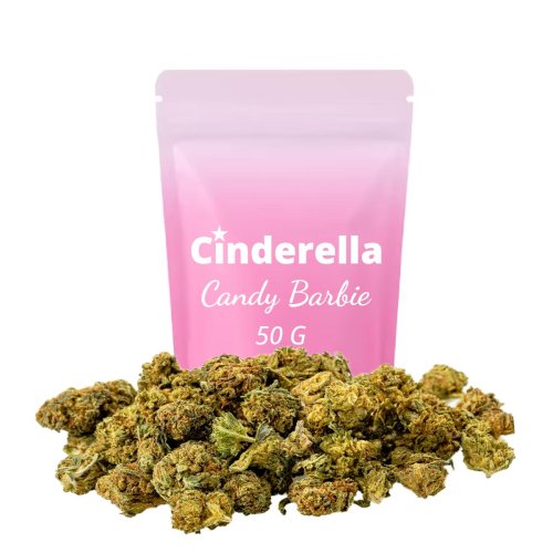 Candy Barbie Small Buds Cinderella 50g - cogollos pequeños CBD de cultivo europeo