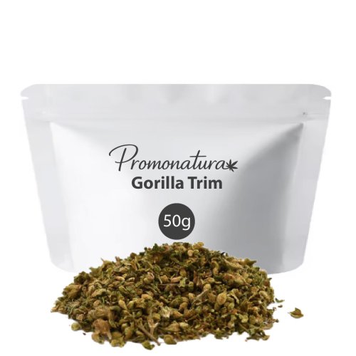 Gorilla Trim Promonatura 50g - recortes Trim CBD de cultivo europeo