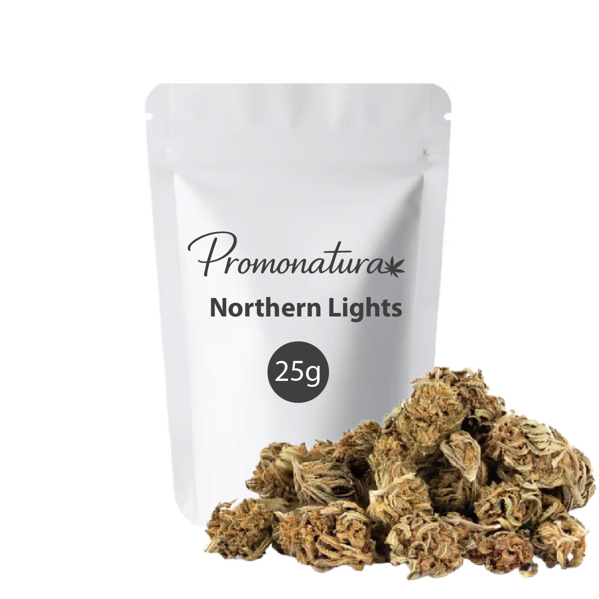 Northern Lights Small Buds Promonatura 25g - cogollos pequeños CBD de cultivo europeo