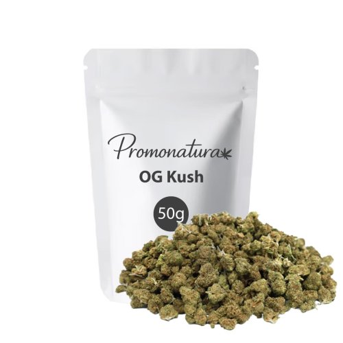 OG Kush Small Buds Promonatura 50g - cogollos pequeños CBD de cultivo europeo