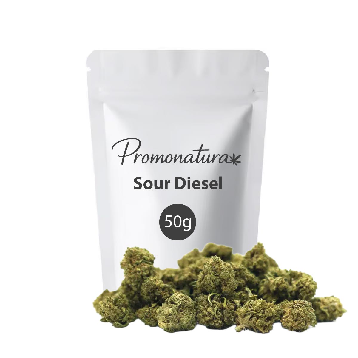 Sour Diesel Small Buds Promonatura 50g - cogollos pequeños CBD de cultivo europeo