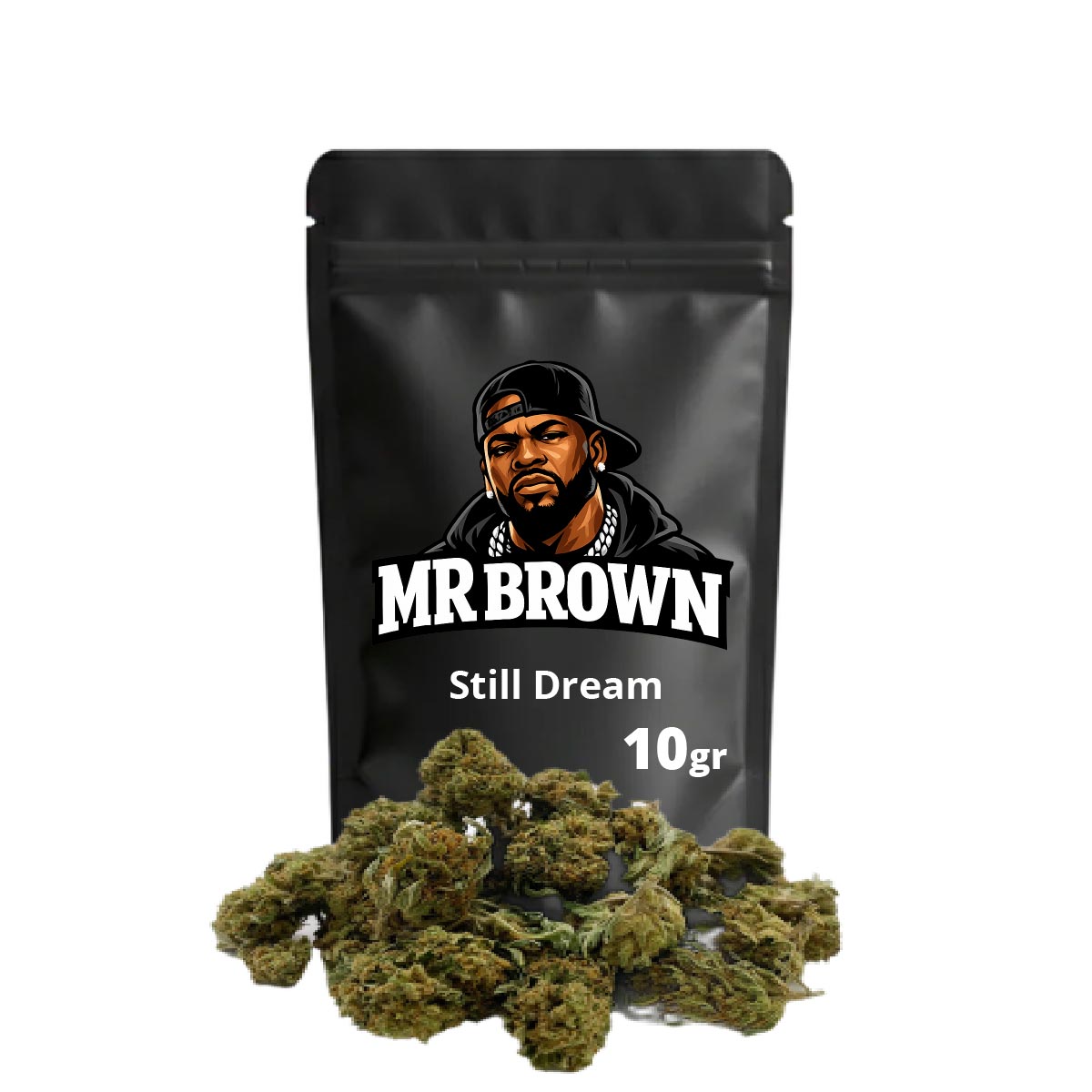 Still Dream Small Buds Mr Brown 10g - cogollos pequeños CBD de cultivo europeo
