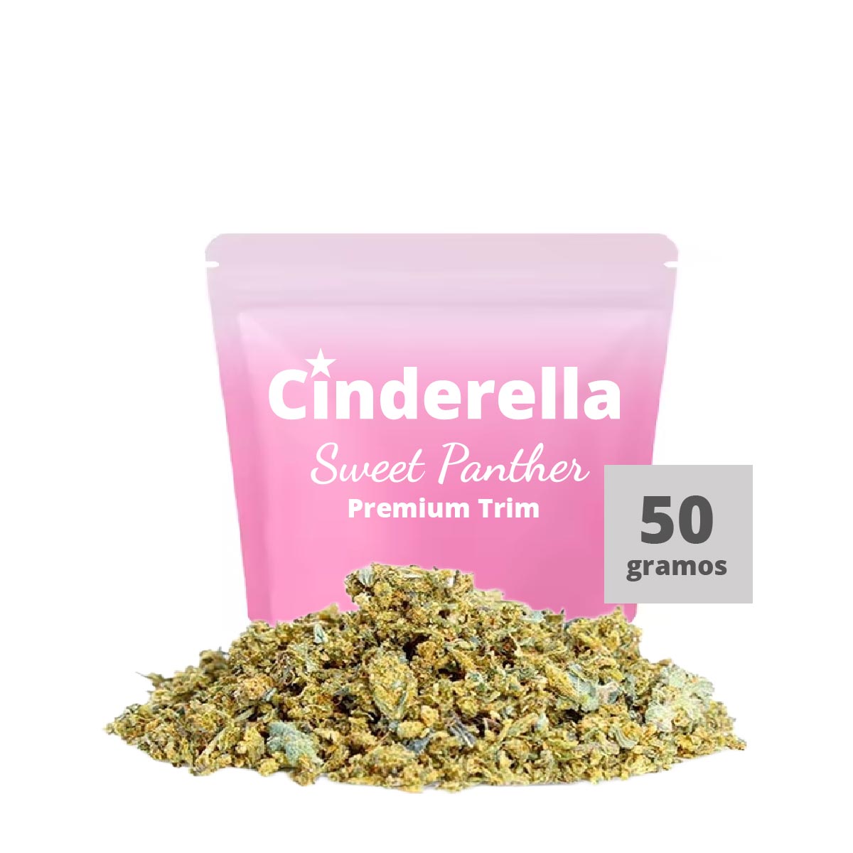Sweet Panther Trim Cinderella 50g - recortes Trim CBD de cultivo europeo