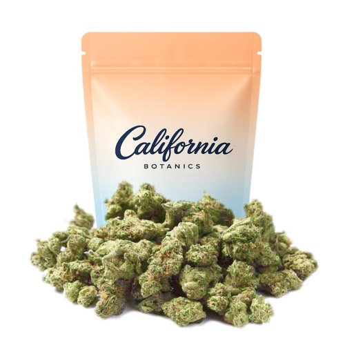 Cogollos pequeños indoor Amnesia Small Buds CBD California Botanics 10g de color verde claro con pistilos anaranjados