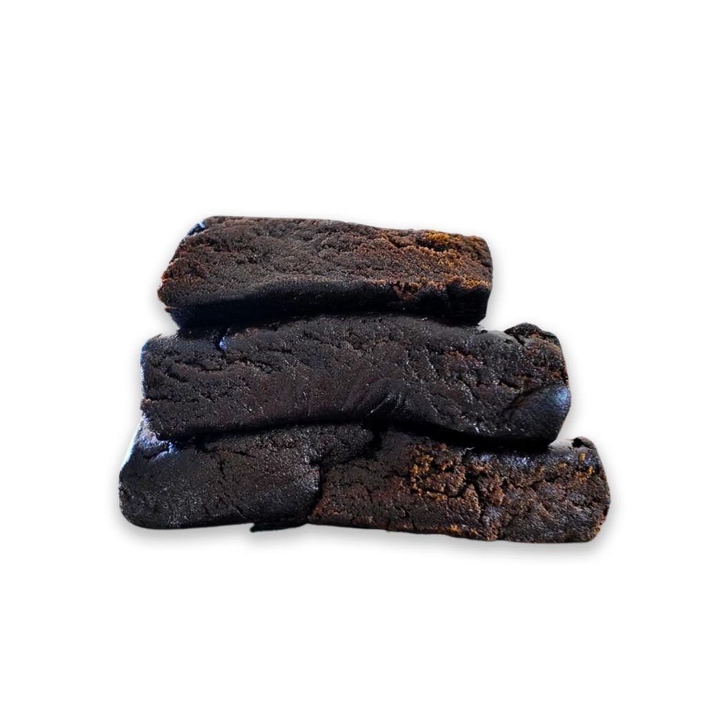 Resina Bubble Hash CBD Promonatura rubio-marrón claro de textura arenosa por extracción agua-hielo, pieza de colección