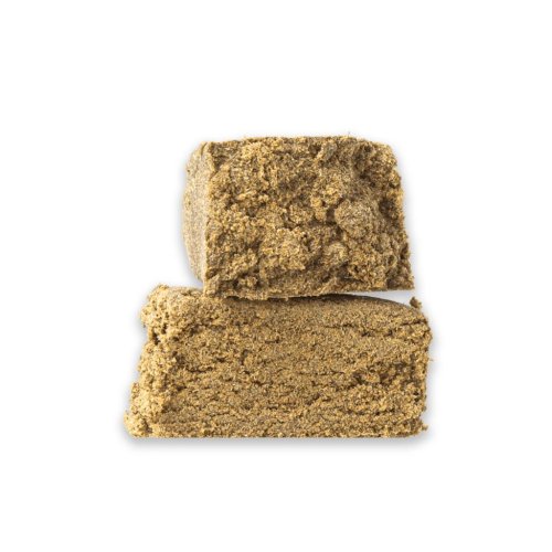 Polen rubio Super Dry Sift CBD Promonatura dorado de textura de polvo prensado fino por tamizado en seco, pieza de colección